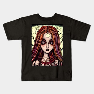 Gothic Fantasies: Alternative Style Evokes Hauntingly Beautiful Nightmares Kids T-Shirt